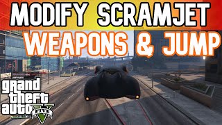 Gta 5 How to Modify Scramjet  How to use Jump amp Weapons on Scramjet Gta [upl. by Fagaly359]