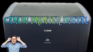 canon lbp2900b printer install  canon printer instal printerinstall [upl. by Repohtsirhc]