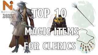 Top 10 Magic Items For Clerics in DampD 5e  Nerd Immersion [upl. by Horick211]