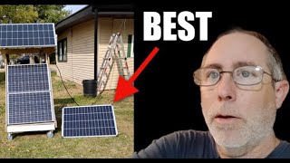 Harbor Freight solar panels VS Amazon TOP Solar quotthis is Gonna be Goodquot [upl. by Noteloc]