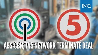 ABSCBN TV5 Network terminate deal [upl. by Nelad]