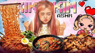 ENG SUB MUKBANG ASMR SAMGYEOPSAL  SO TASTY [upl. by Temirf]