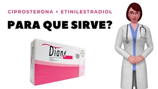 CIPROTERONA  ETINILESTRADIOL que es ciproterona etinilestradiol y para que sirve como usarla [upl. by Ulane]