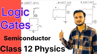 Logic gates class 12  logic gates class 12 physics  logic gates and truth table [upl. by Attenyt90]