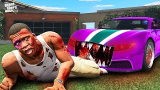 Franklin Found Cursed Car in GTA 5 [upl. by Mikah]