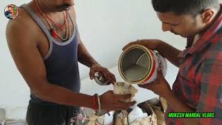 best spray painting work PU coating natural wood India number one police Vlogs Video [upl. by Rednirah]