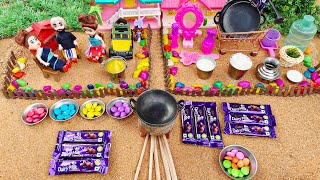 DairyMilk Chocolate Recipe  Miniature Dairy Chocolate Cake  Chocolate Lava cake  Dairy Milk Dosa [upl. by Ursa]