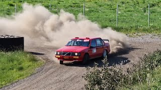 Rally uppland 2024 ss9 Action [upl. by Alahs]