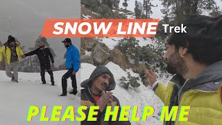 Going to Snowline trek  Triund top  Laka glacier  Mcleodganj [upl. by Gae639]