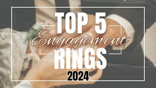 Engagement Ring Styles 2024 Top 5 Trends amp Designs [upl. by Adin]