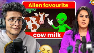 Aliens Drink Cow Milk Indian Media Roast [upl. by Yesoj886]