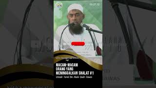 Jangan Tinggalkan Shalat 1  Ustadz Yazid Bin Abdul Qadir Jawas Rahimahullah [upl. by Akinom]