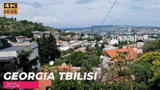 【4K】Georgia Tbilisi City Walking Tour 2024 [upl. by Itteb]