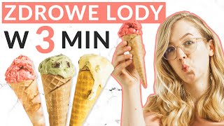 Zdrowe lody w 3 min wegańskie z 3 składników [upl. by Clova]