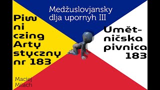 Medžuslovjansky dlja upornyh Radiova programa quotUmětničska Pivnicaquot v Radio Koncao [upl. by Halimeda]