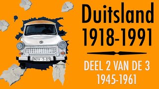 Duitsland 19181991 deel 23 19451961 [upl. by Fidellia]