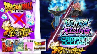 ¡ULTIMAS NOTICIAS ¡ULTRA RISING EN OCTUBRE Y NUEVA CAMPAÑA ¡DAIMA LOGIN BONUS Dragon Ball Legends [upl. by Okoyik]