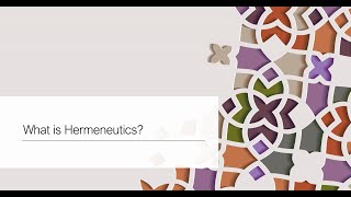 What Is Hermeneutics [upl. by Clift]