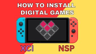 Two Easy Way How To Install Games On A Jailbroken Nintendo Switch [upl. by Yrem]