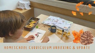 HOMESCHOOL CURRICULUM UNBOXING  Australian Homeschool  Unschooling Family [upl. by Refotsirc]