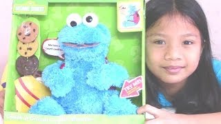 Cookie Monster Count n Crunch Sesame Street by PlaySkool [upl. by Akirdnwahs]