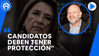 Es bueno que AMLO hable de cuidar a los candidatos Riva Palacio [upl. by Shorter42]