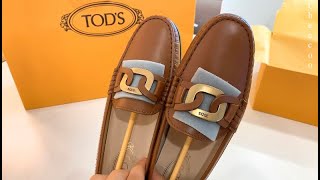 Eng 토즈 2021년 신상 가죽드라이빙슈즈 TOD’S Leather Driving Shoes  Cheecoo [upl. by Aisiram]