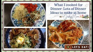 What I cooked for Dinner this week  Dinner Ideas to cook at home [upl. by Gustavo]