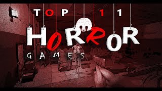 Top 11 Mobile Horror Games to Give You Nightmares Free amp Paid OFFLINE [upl. by Hamfurd560]