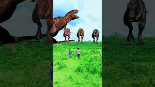 Big dinosaur chese trex chasing part169 dinosaur ytshorts shorts short shortvideo [upl. by Rockie]