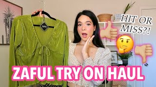 ZAFUL TRY ON HAUL hit or miss  Jessica Melgoza [upl. by Leonard821]