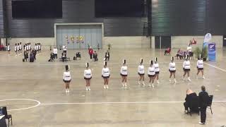 Glennette Senior Marching Team  2019 Technical Drill [upl. by Ojybbob]