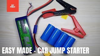 DIY CAR BATTERY JUMP STARTER [upl. by Anilejna442]