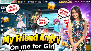 GRANDMASTER FRIEND ANGRY ON ME😱🔥FOR BENGOLI GIRLFRIEND😍💔 [upl. by Carothers594]