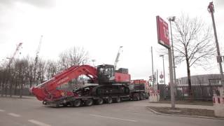 Schwertransporte und Aufbauten auf der bauma 2016 [upl. by Anastice696]