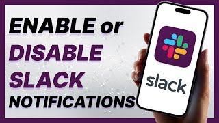 How To Enable or Disable Slack Notifications 2024 [upl. by Mccomb]