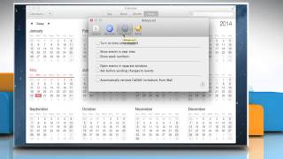 How to use week calendar in Mac® OS X™ [upl. by Chelsea]