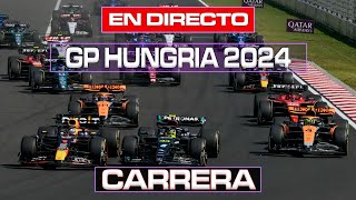 🟣F1 EN DIRECTO  GP HUNGRIA  HUNGARORING 2024  CARRERA  Live Timing Telemetría [upl. by Teyugn]