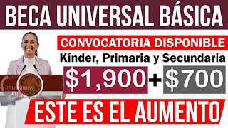 📌🔴 REGALO A ESTUDIANTES 💥1900700 👉🏾 inicia REGISTRO beca NIVEL BÁSICA AUMENTA EL MONTO DE LA BECA [upl. by Cos136]