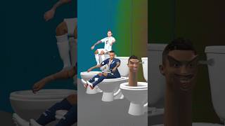 RonaldoMessiNeymar in Skibidi Toilet [upl. by Tiernan925]