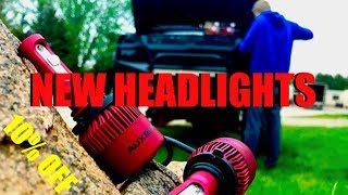 New LED Headlights Auxbeam Shorty Duramax Ep 19 [upl. by Leavelle]