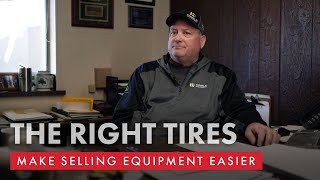 The Right Tires Make Selling Equipment Easier [upl. by Ekaterina]