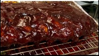 Oven baked BBQ ribs best base receipt you can do [upl. by Aivilys188]