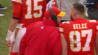 Travis Kelce Andy Reid HEATED Altercation  Kelce Freaks Out Chiefs Are A MESS KC  LV [upl. by Ajile]