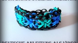 Loom Bands deutsch  Armband Bastelideen  Basteln mit 9999 Dinge [upl. by Nnair]