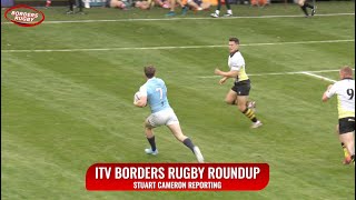 ITV BORDERS RUGBY ROUNDUP  PEEBLES SEVENS REVIEW  5824 [upl. by Ervine]