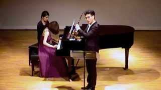 Gaubert No3 Sonata for Flute by Eric Wang [upl. by Ebehp]