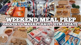 Longganisa Lumpiang Shanghai amp Burger Patty  Meal Prep  Grocery Haul  Gym Update  Lorelin Sia [upl. by Buford]