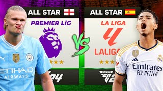 PREMIER LİG ALLSTAR vs LA LIGA ALLSTAR  FC 24 KARİYER MODU [upl. by Caye244]