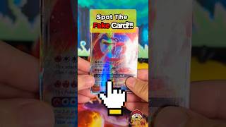 Spot the FAKE Pokémon Card😱 pokemon [upl. by Riggs]